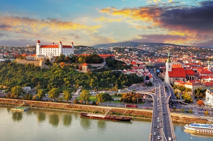 Panorama di Bratislava