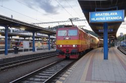 Main train station Bratislava Hlavna stanica