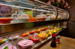 Running sushi in Bratislava